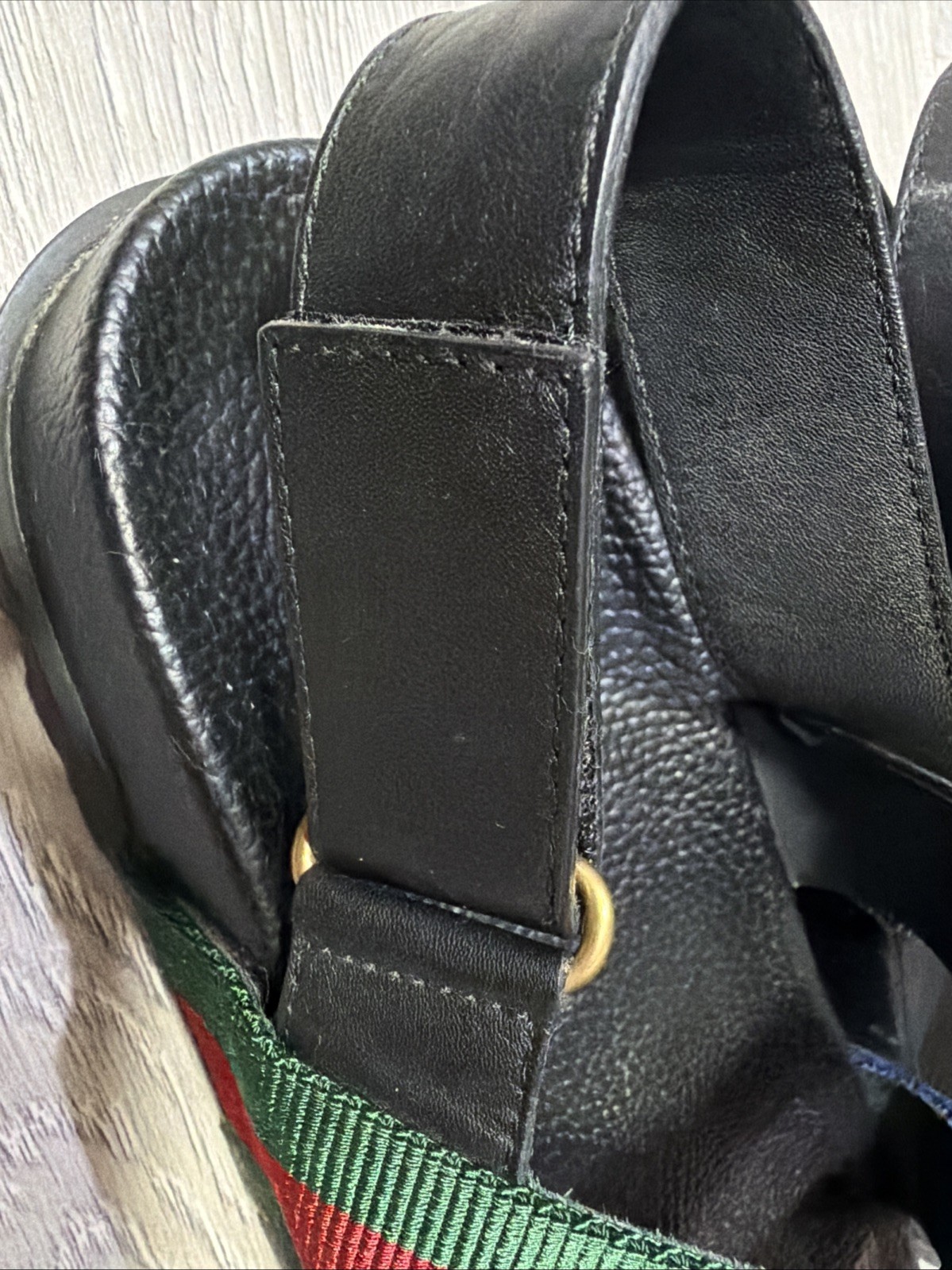 Gucci Men’s Web Sandals