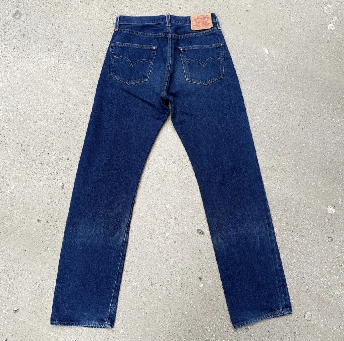 Levi’s LVC 501XX 1955 Era Selvedge Big E Valencia W31 L36 Made USA Vintage