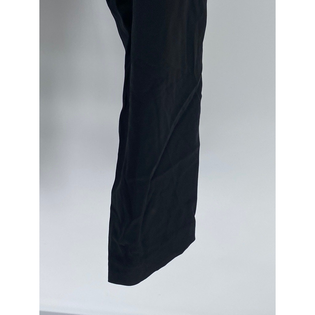 KALLMEYER NEW YORK Women’s Black Solid Wide-Leg Regular-Fit Pants SZ 12