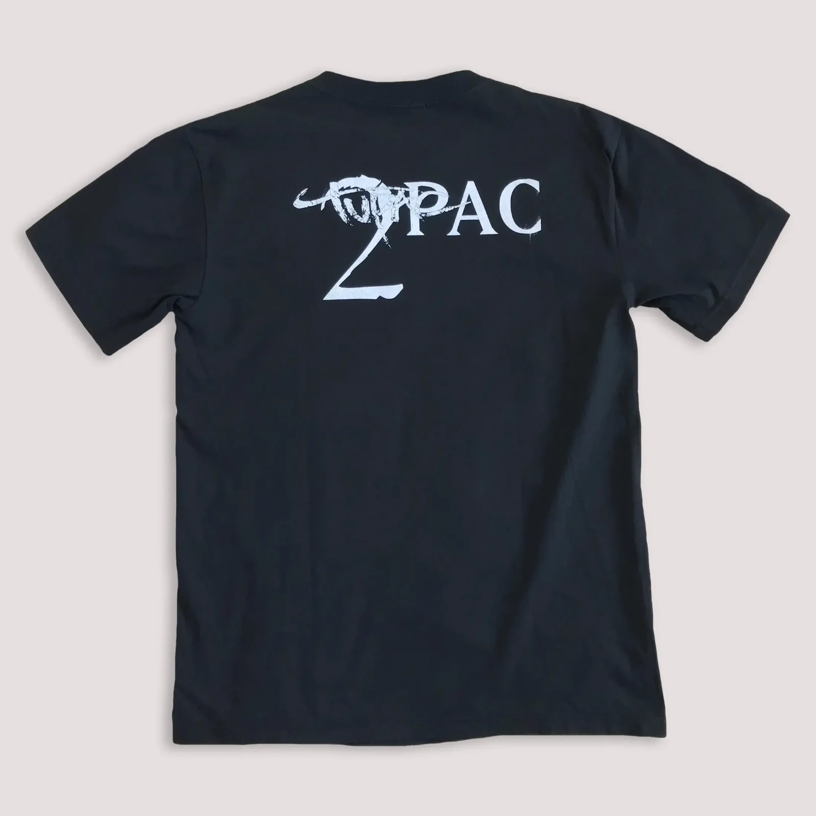 90s 2PAC T shirt Rap Tee Tupac Hip Hop Thug Life Juice Death Row Y2K Vintage M L