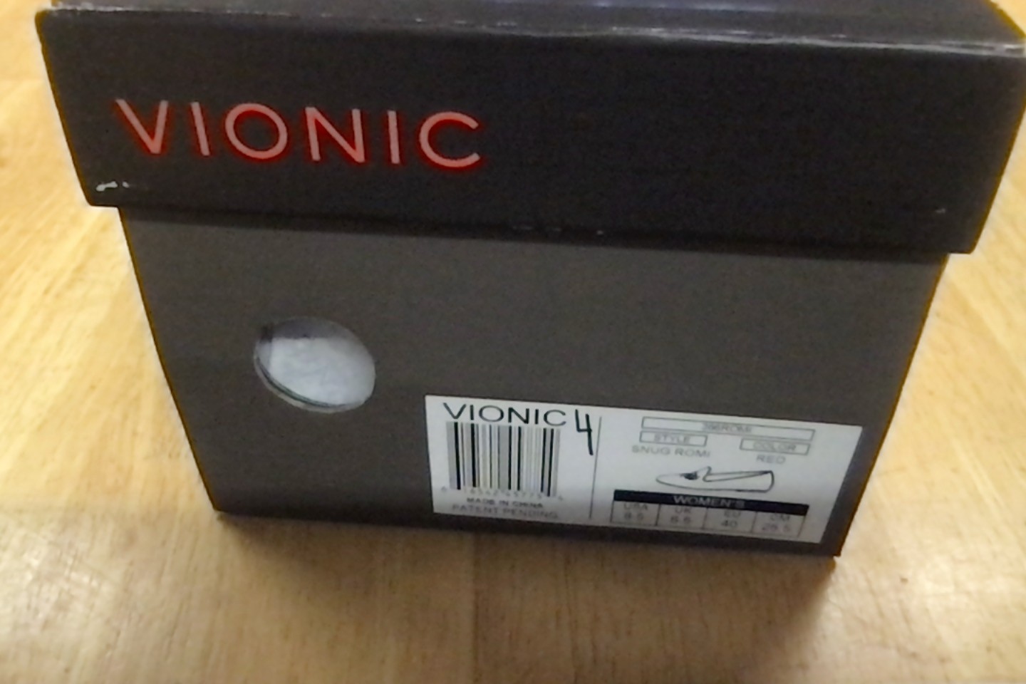 Vionic Red Snug Romi Womens Shoes Women’s Size 8.5 Casual Comfort Flats NIB PC14