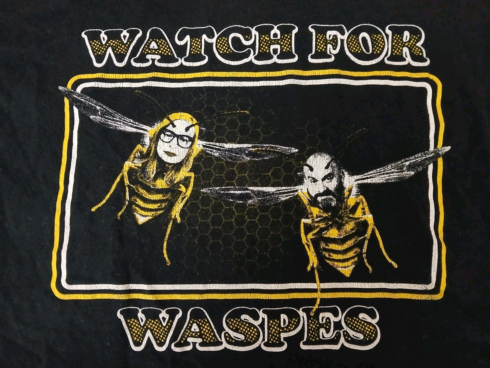 YMH Tom Segura Watch For Waspes T-shirt Size XL Stand Up Comedy Podcast Shirt