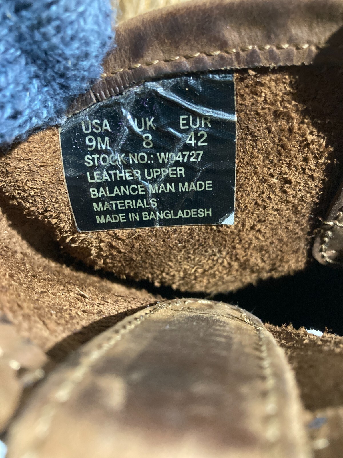 Wolverine W04727 Wellington Pull-On Leather Brown Boots Men’s Sz. 9 M