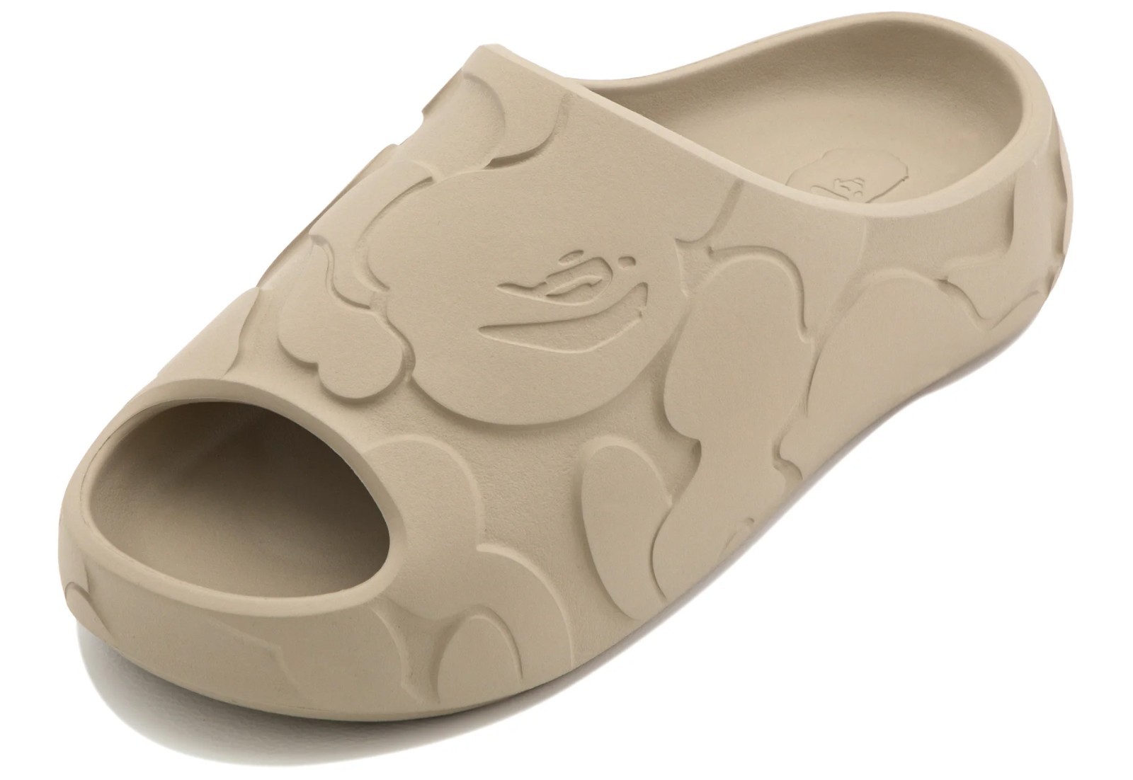 * A BATHING APE Men’s Footwear BAPE SLIDE #1 Black / Beige 1M30191323