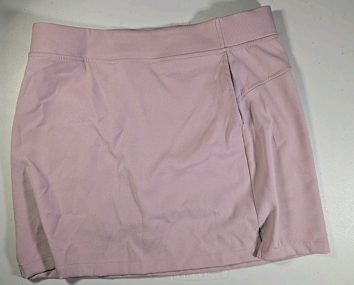 32 Degrees Cool Women’s 4-Way Stretch Comfort Skort, Pink, M