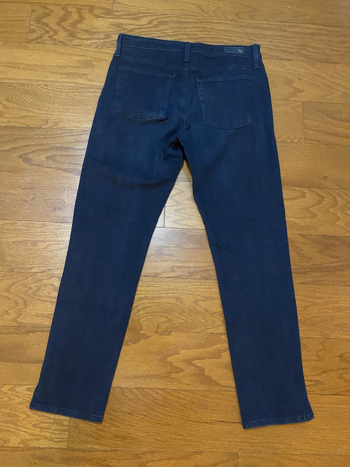 AG Adriano Goldschmied Anthropologie The Stevie Slim Straight Jeans Size 31R