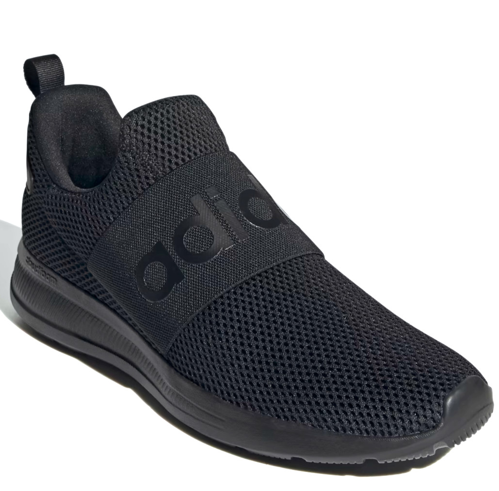 ADIDAS LITE RACER BLACK MEN’S SIZE 8.5~13 Cloudfoam SLIP-ON RUNNING GYM SHOES