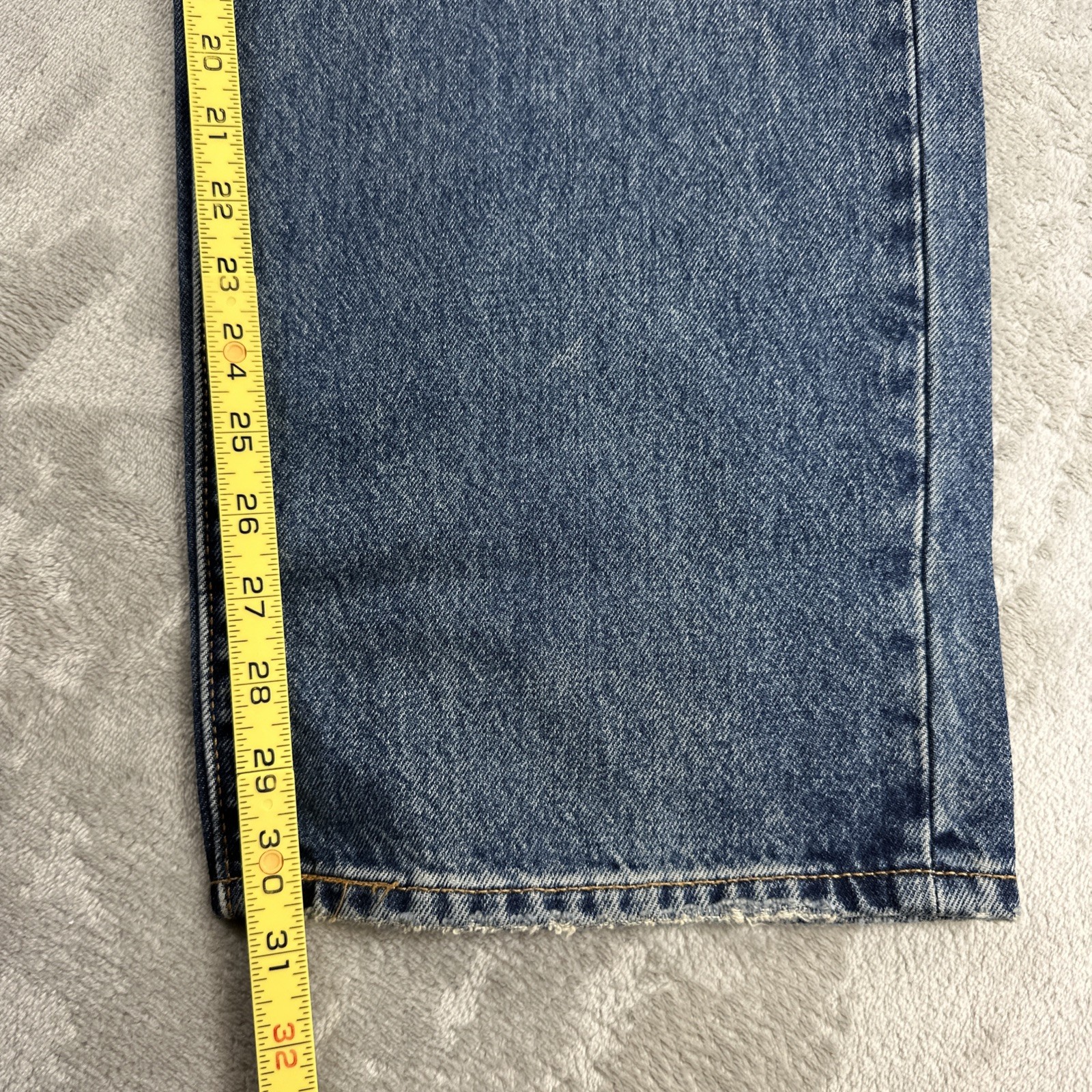 Levi’s 568 Premium Jeans Men’s Size 36×32 Loose Straight Blue Denim Cotton