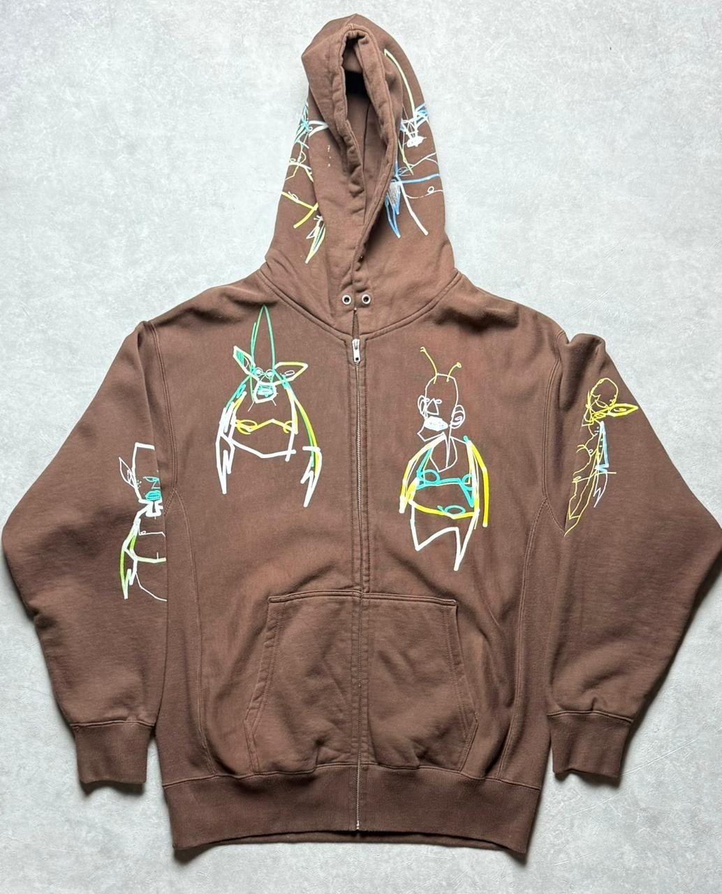 Vintage 2000s Futura Laboratories Zip Hoodie