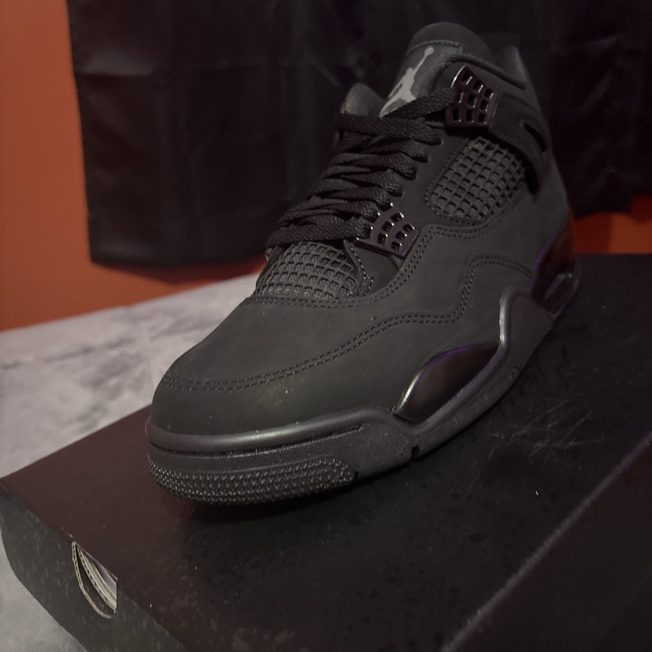 Jordan 4 Black Cats 2025 || SIZE 9.5
