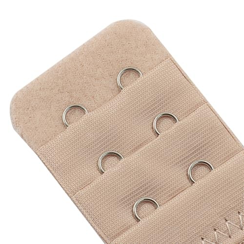 Adjustable Bra Extenders, 2 Hooks, 6 Pack, Assorted Colors | Soft Elastic, Bra