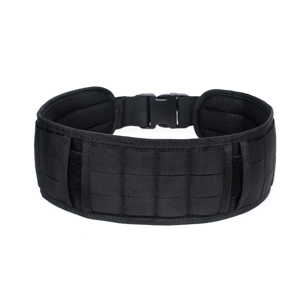 Tactical Battle Belt Outdoor Hunting Adjustable Molle Padded Patrol Waist Belt