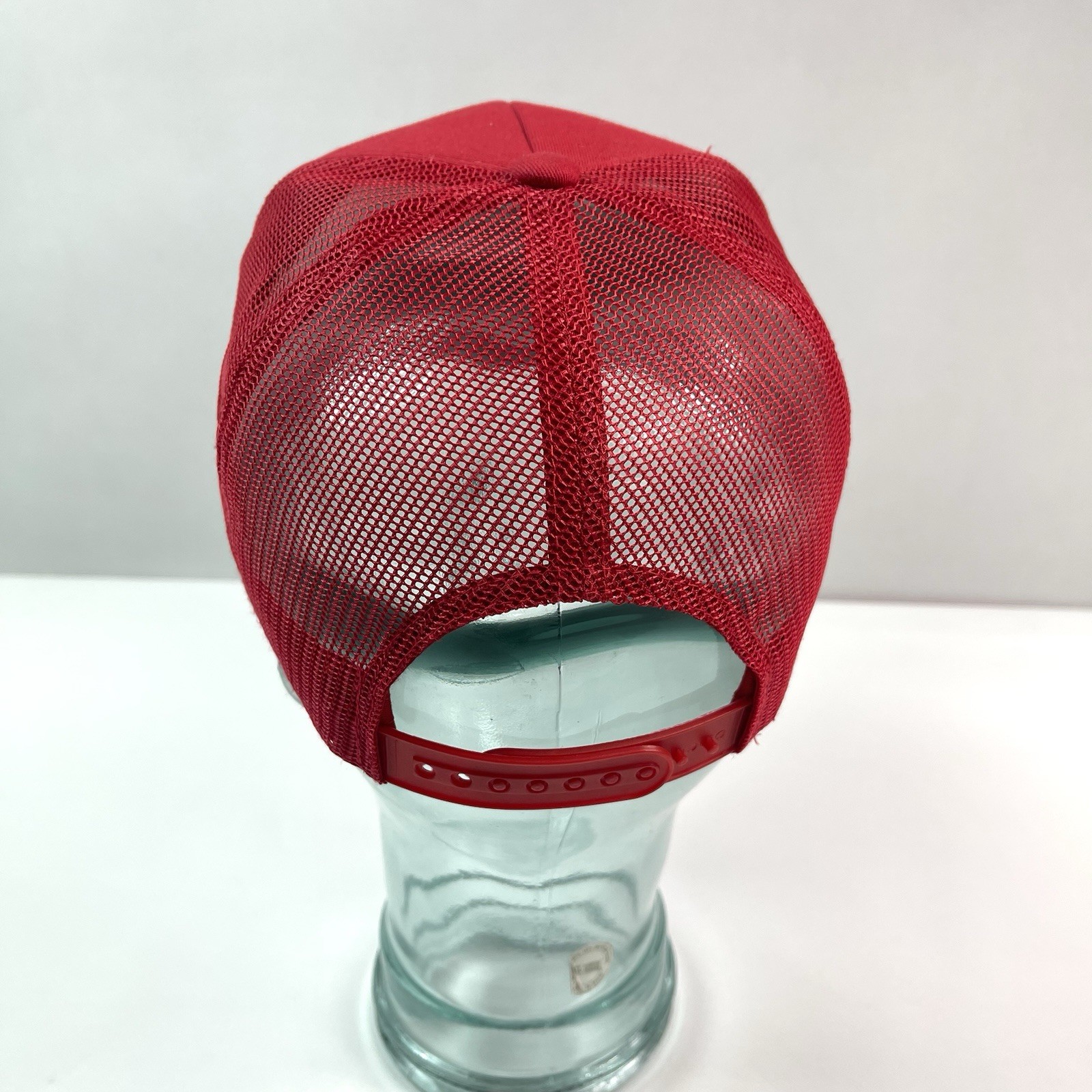 Muka Voodoo Bunny Red Mesh Trucker Snapback Baseball Hat Cap Adjustable