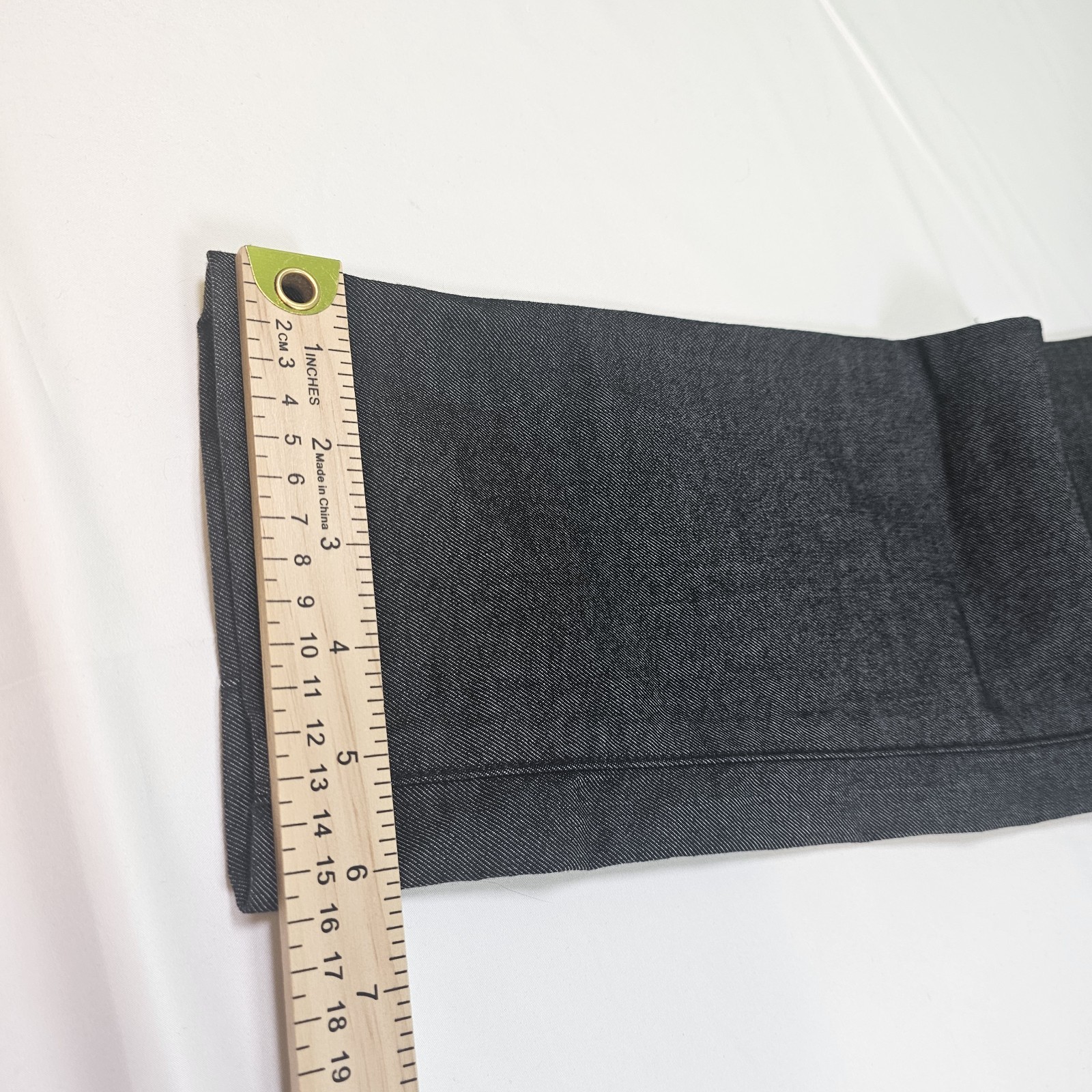 PrAna Size 8/29 Womens Charcoal Grey Organic Cotton Blend Straight Stretch Pants