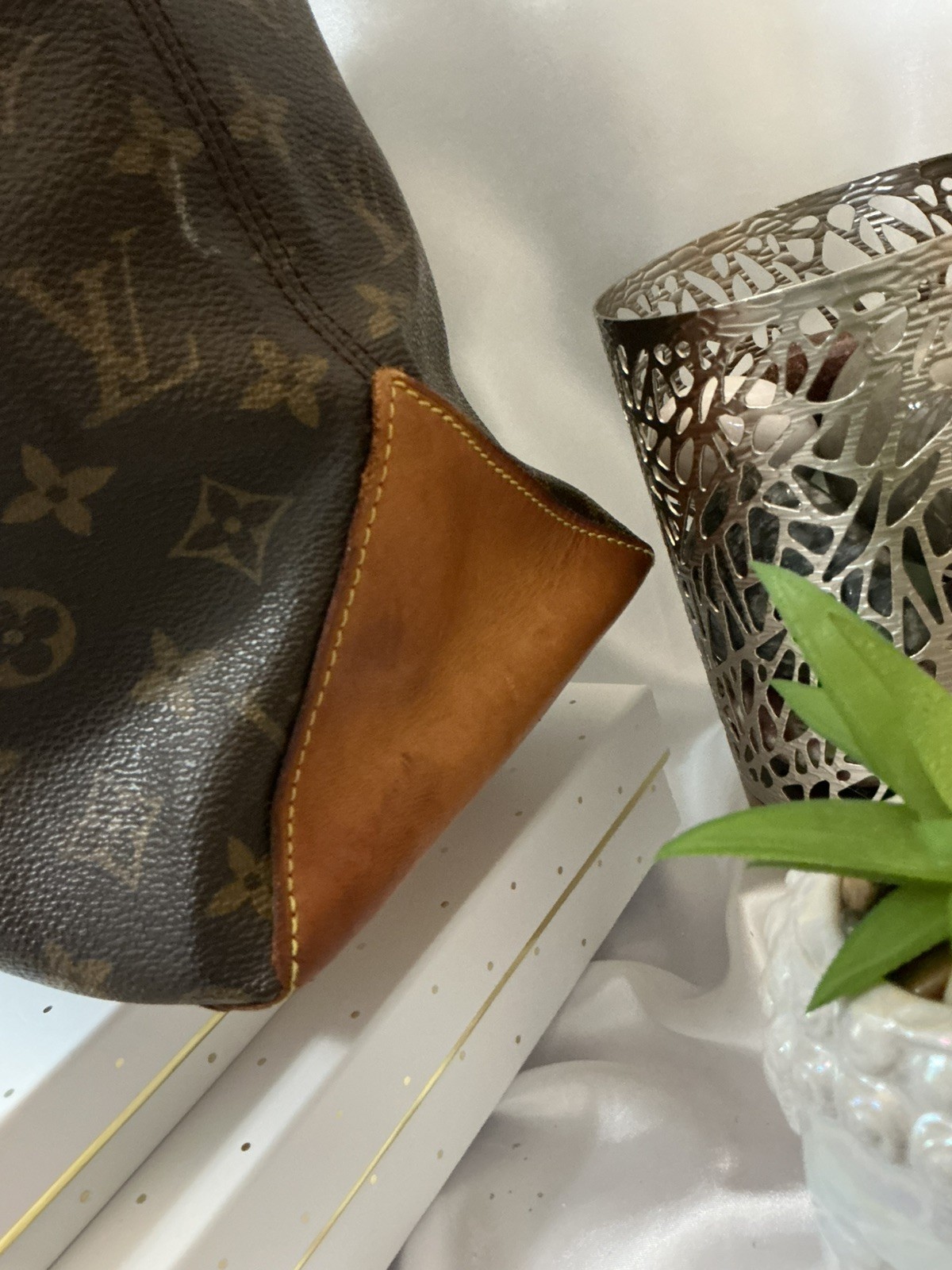 Pre Loved Louis Vuitton Monogram Cabas Piano Tote Good Clean