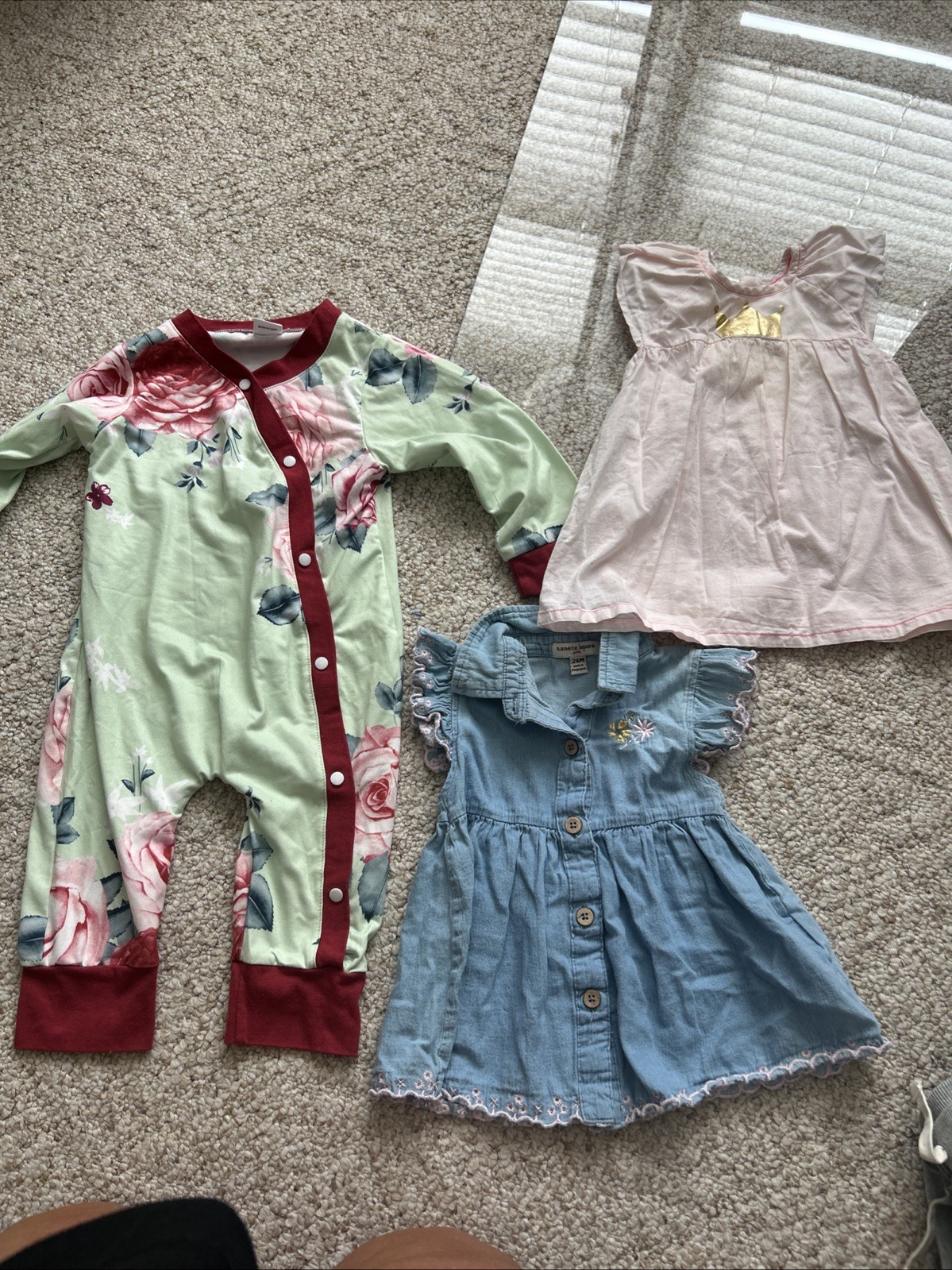 Huge Lot Of Baby Girl Clothing 3-24 Mos