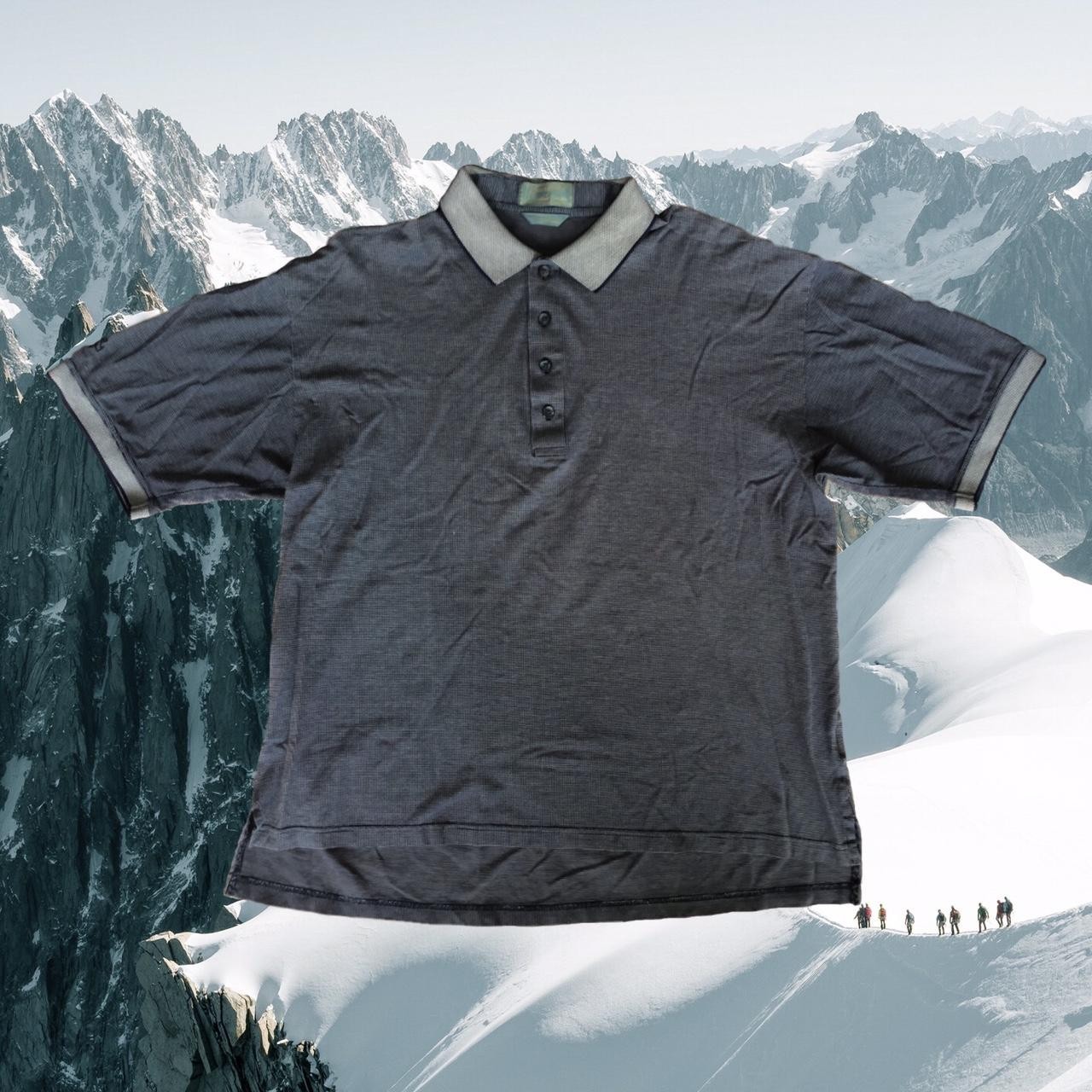 Descente International 100% Egyptian Cotton Japanese Luxury Polo Shirt – Large