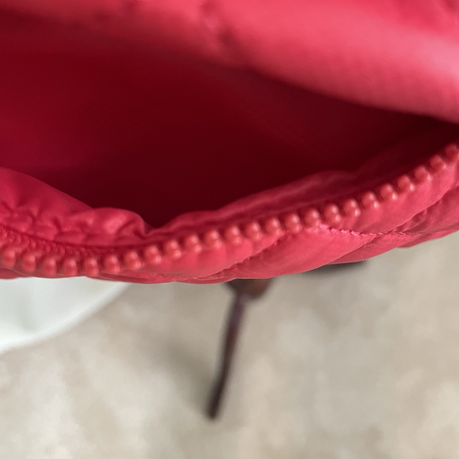 MZ Wallace Metro Belt Bag Watermelon Red Pink Sling Purse Summer Travel EUC