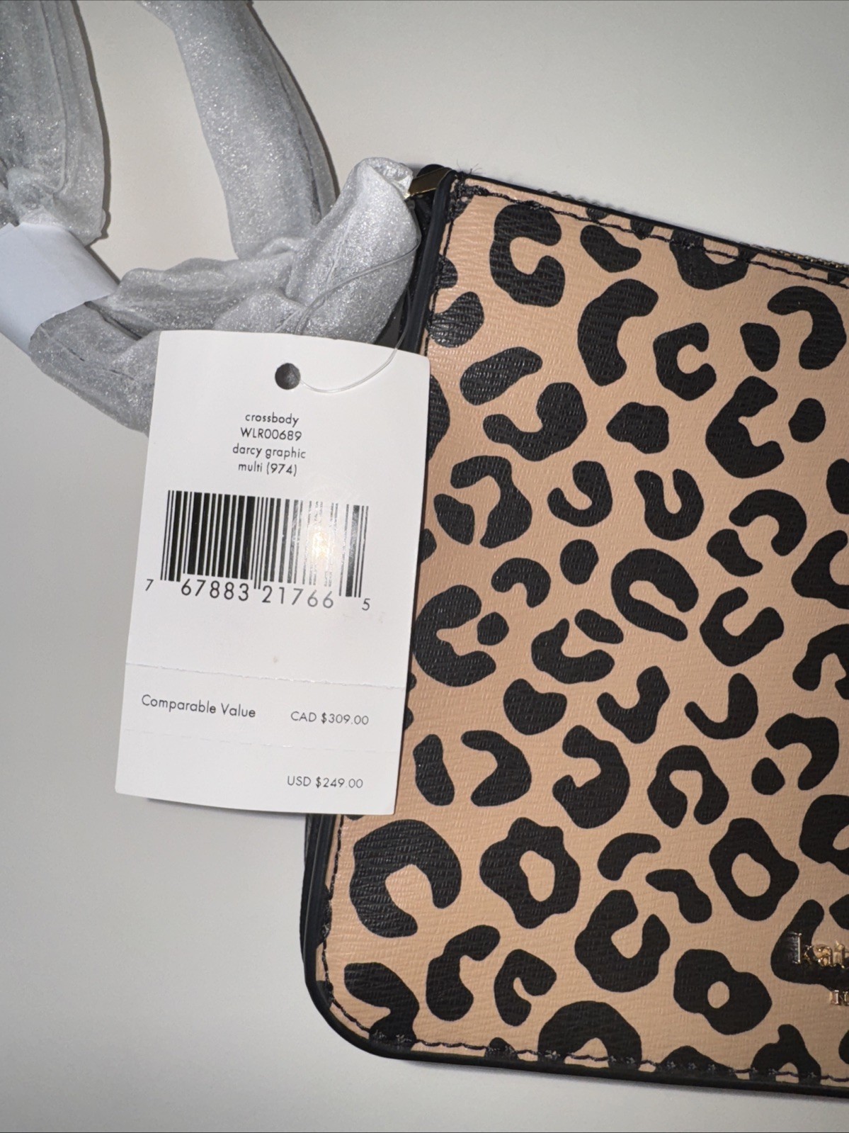 💥 Price Drop 🐆Kate Spade Leopard Lthr. Crossbody –Chic, & Fierce!Original $249