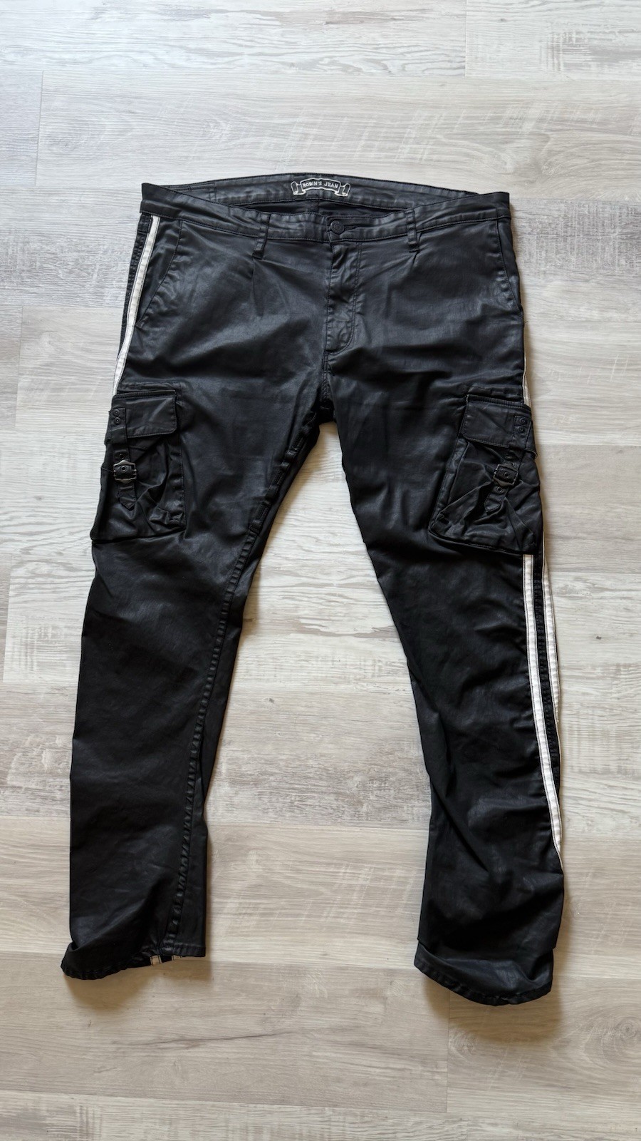 Robins Jean Predator Stripes Cargo Denim