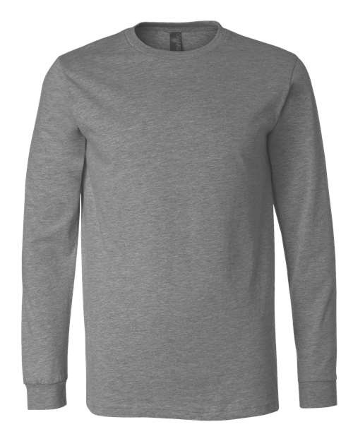 BELLA + CANVAS Heather CVC Long Sleeve Tee – 3501CVC