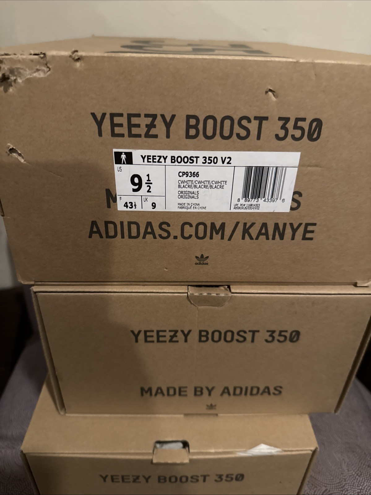 Yeezy Boost 360 Originals Cwhite
