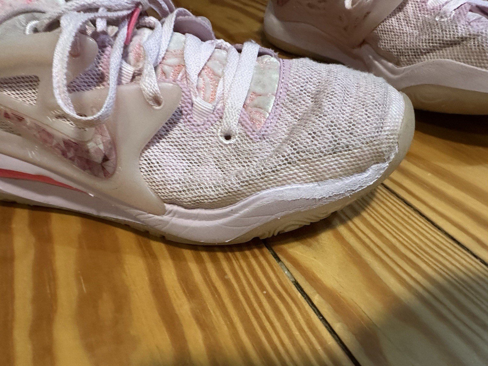 Nike KD 15 NRG Low Aunt Pearl Size 10 DQ3851-600 *no Insoles* See Photos No Box