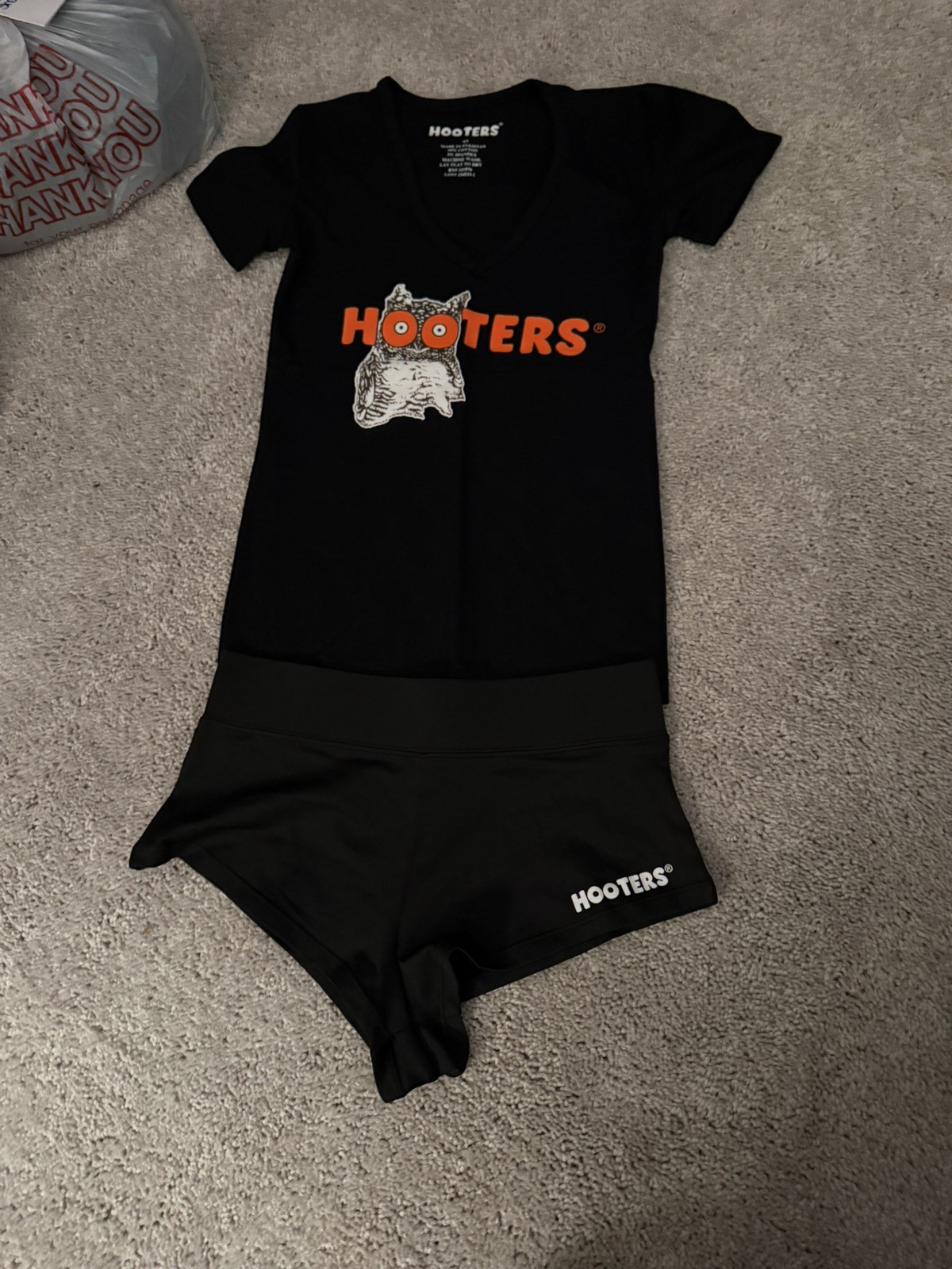 Vintage Hooters Girls Uniform Set