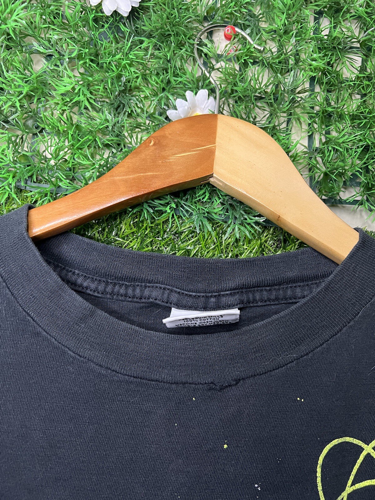 Vintage 90’s Albert Einstein T-Shirt Single Stitch Promo Tee Medium USA Made SEE