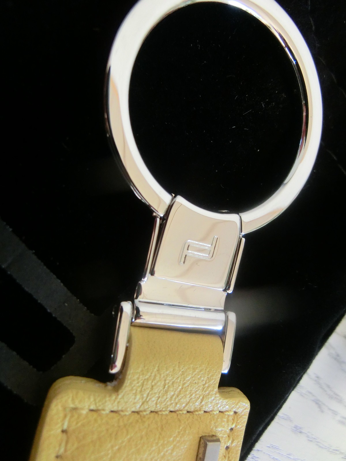 Porsche Design keyring keyring icon leather money keyholder