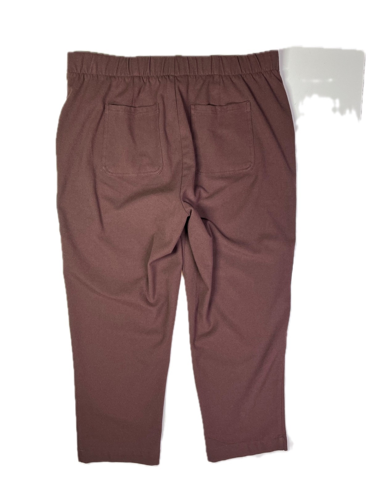 Torrid Size 18R Maroon Relaxed Straight Leg Brushed Twill High-Rise Pant