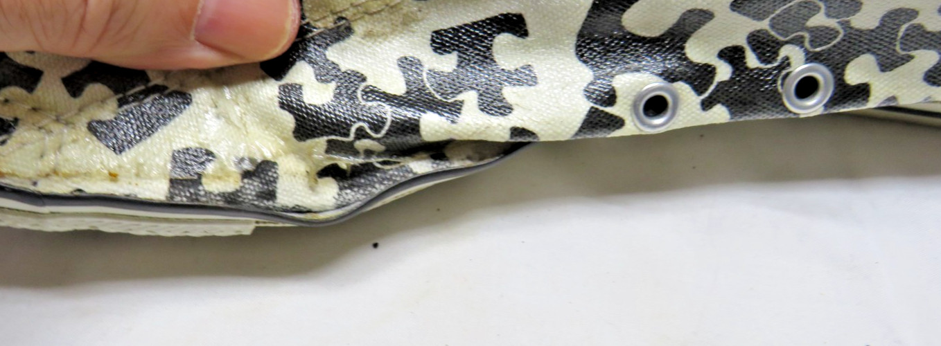 CONVERSE Black White ALL STAR puzzle pieces Sneakers Shoes men’s Size 13