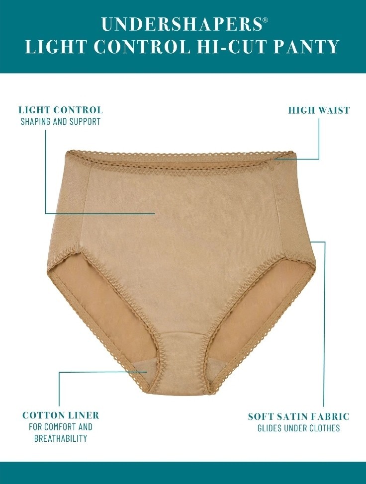 Vanity Fair Radiant S/5 Womens Small Hi-Cut Underwear Panties 3-Pair Silky Nylon
