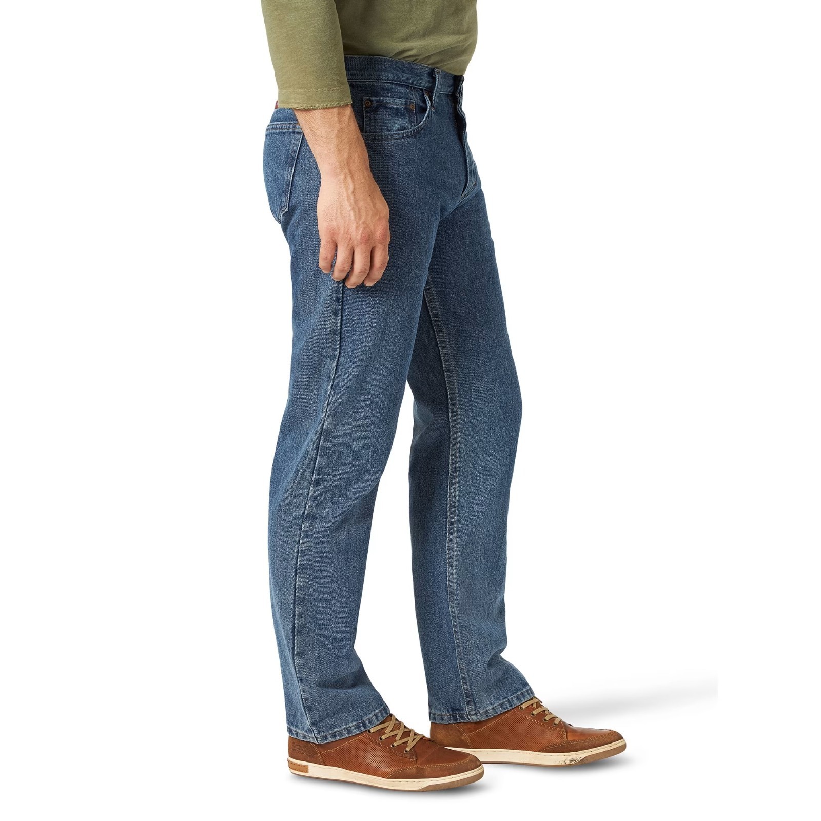 Wrangler Men’s Relaxed Fit Jeans Vintage Wash Denim 100% Cotton Size W29 x L32