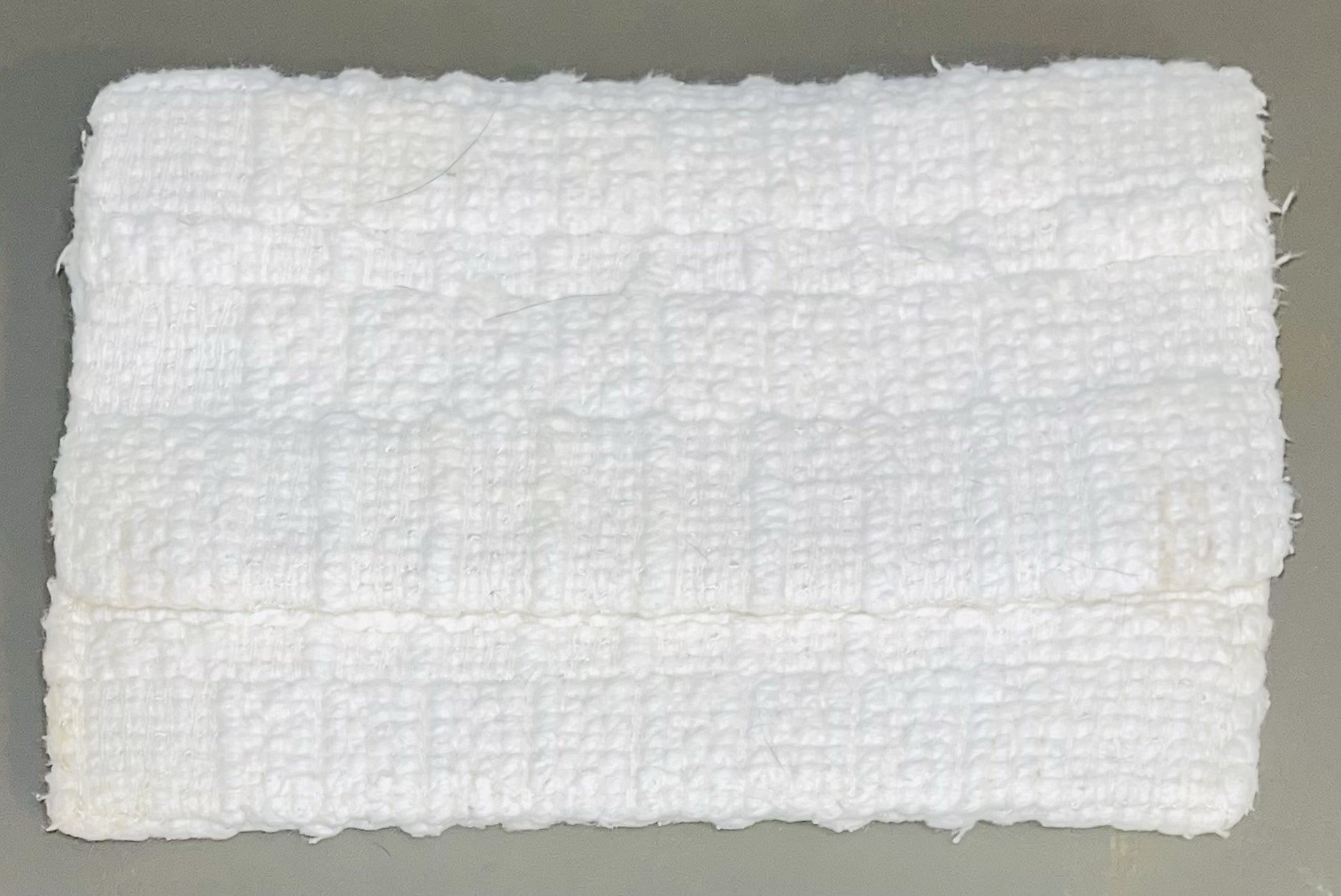 Vintage Tightly Knit White Crochet Envelope Clutch Purse Handbag Cottagecore