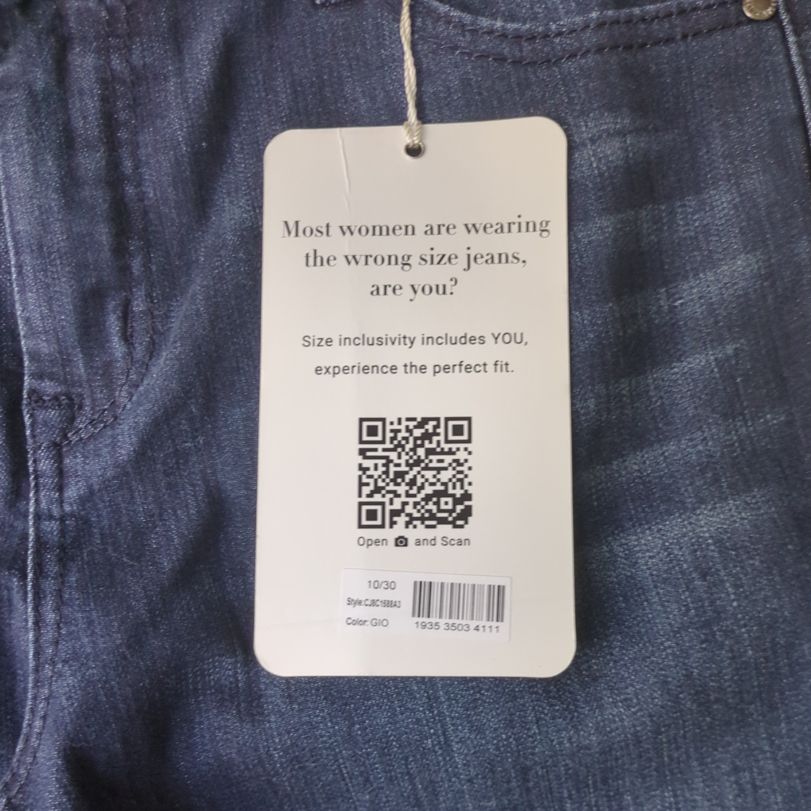 1822 Denim Butter Soft Vintage Flare Jeans Size 10/30 CJ8C1588A3 Stretch NEW