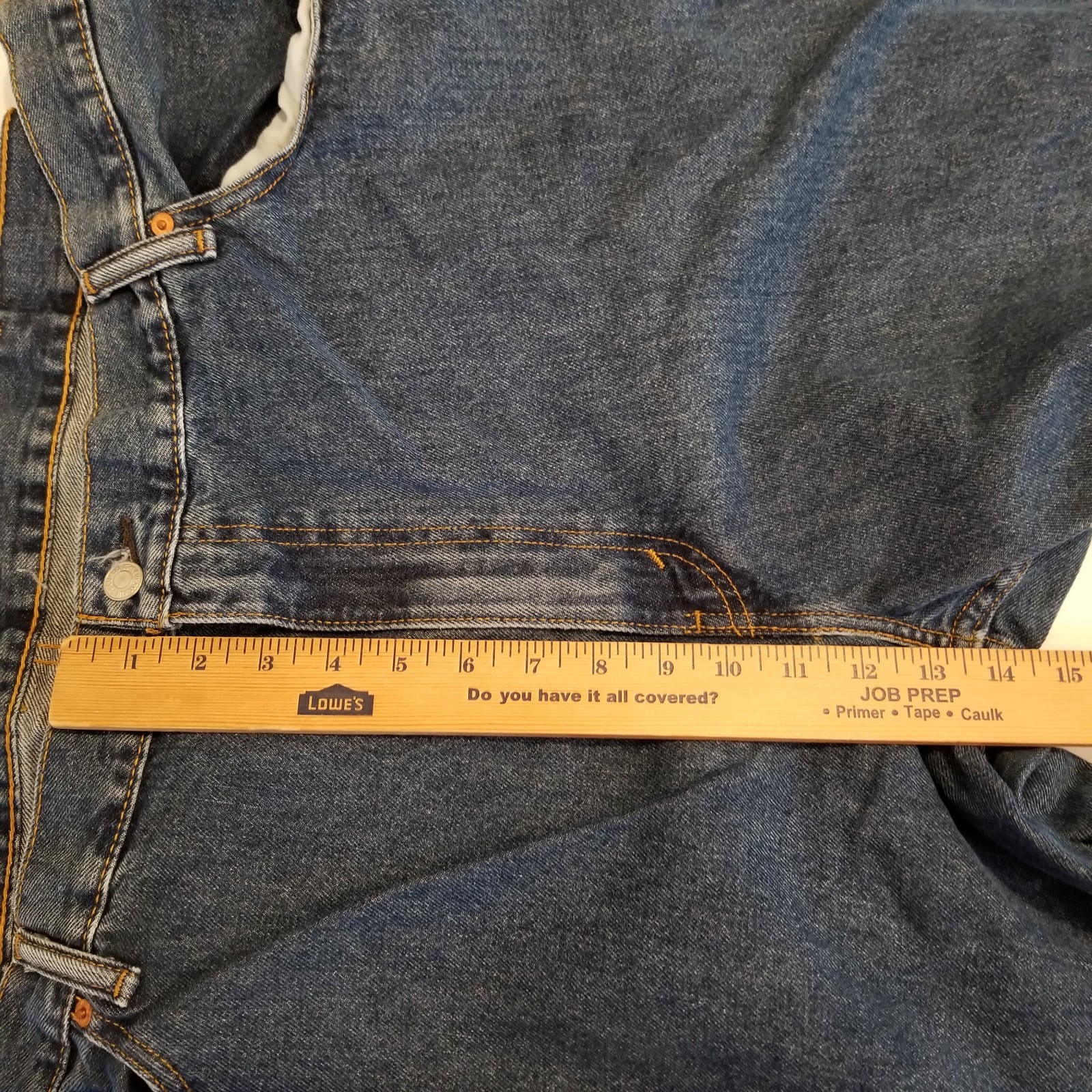 Levi’s 560 Jeans Men’s 46×34 Actual 45×33 Blue Denim 100% Cotton Straight Leg