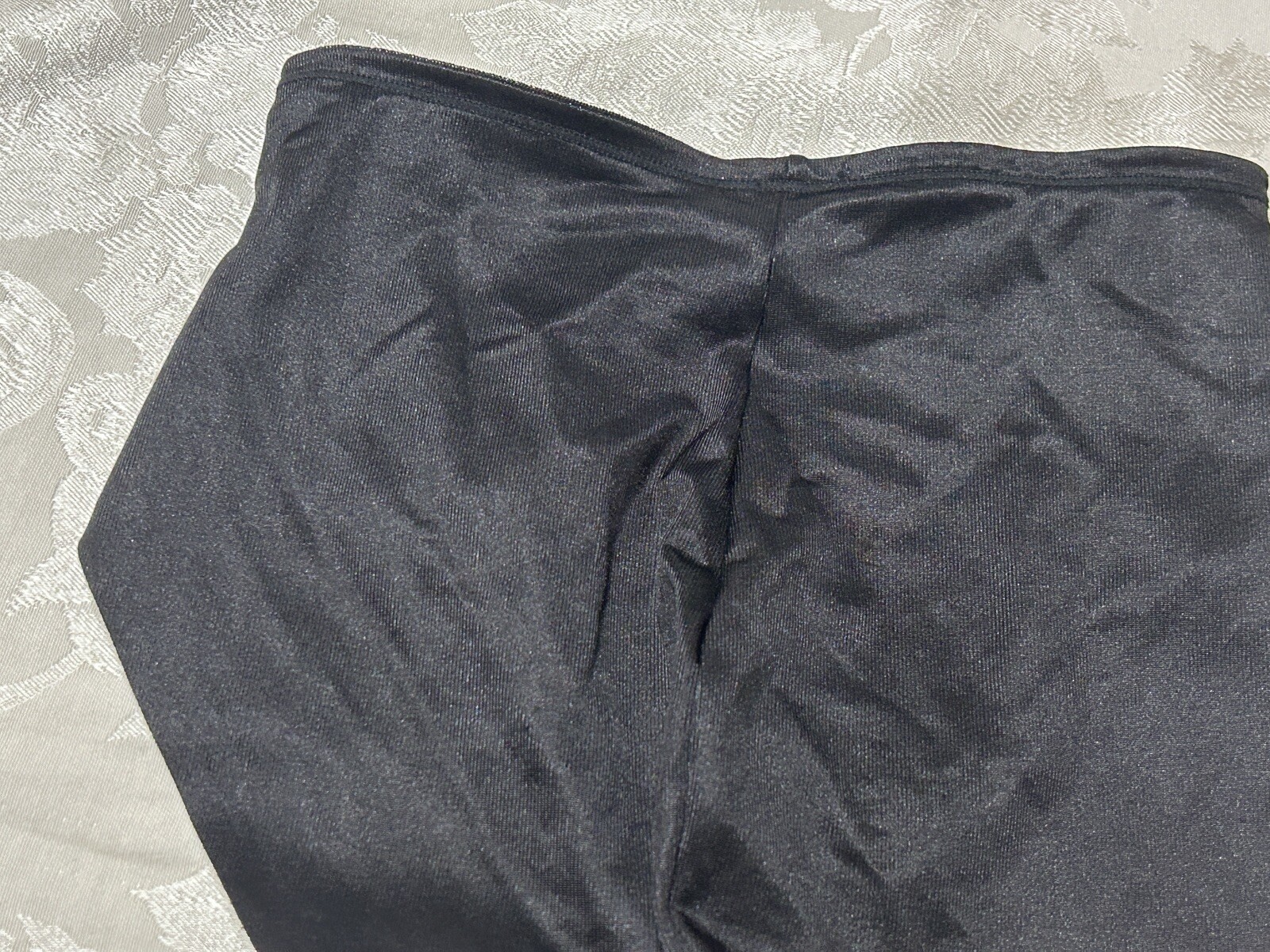 TC FINE INTIMATES Waistline Black Medium Control Brief Womens M #317