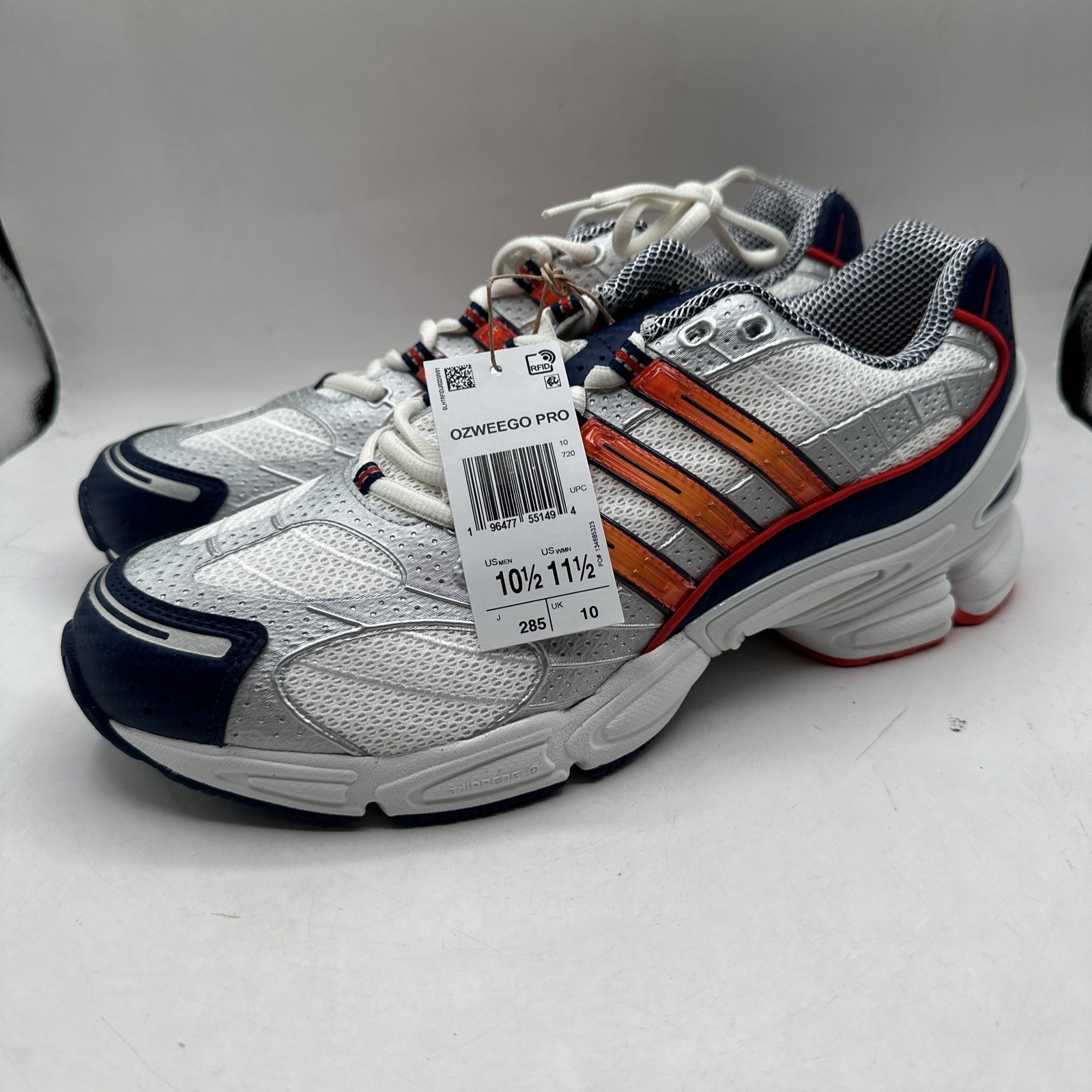 Adidas Ozweego Pro IH5240 Shoes | Chalk White Cream Orange Size 10.5