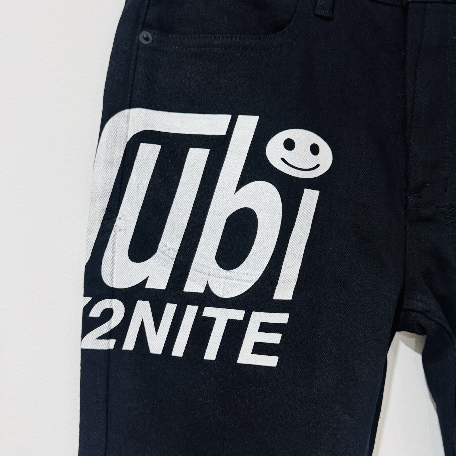 Ksubi X KUSTOM Van Winkle Black Ace Slice Rose Jeans Limited Edition 074/481