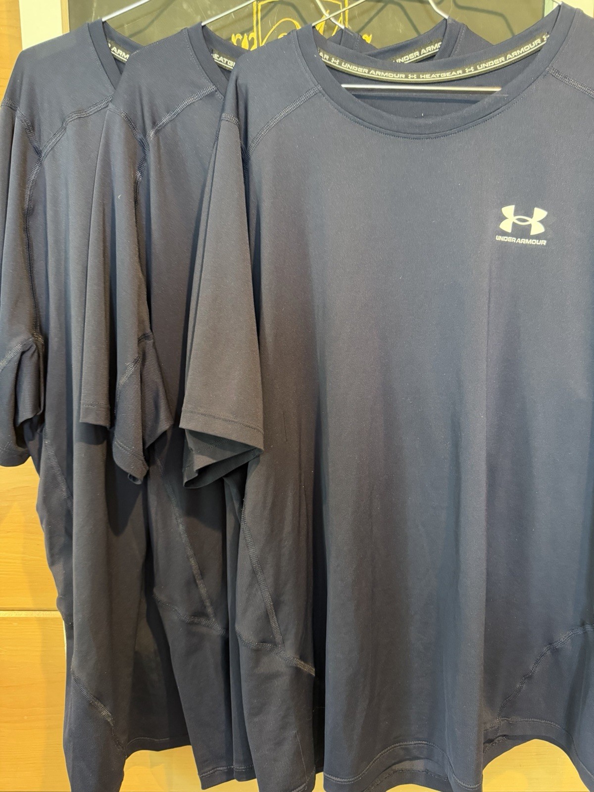 Under Armour – Size 3XL – Heatgear, Mens Compression Shirts. Lot Of Three (3)