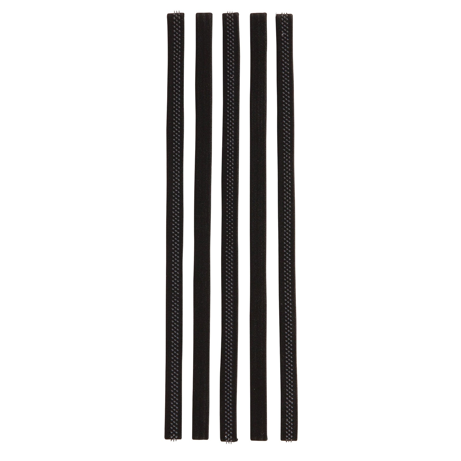 Corporate Slideproof Headwrap Thin Spikey Silicone Black 3 Pack 15 PCS