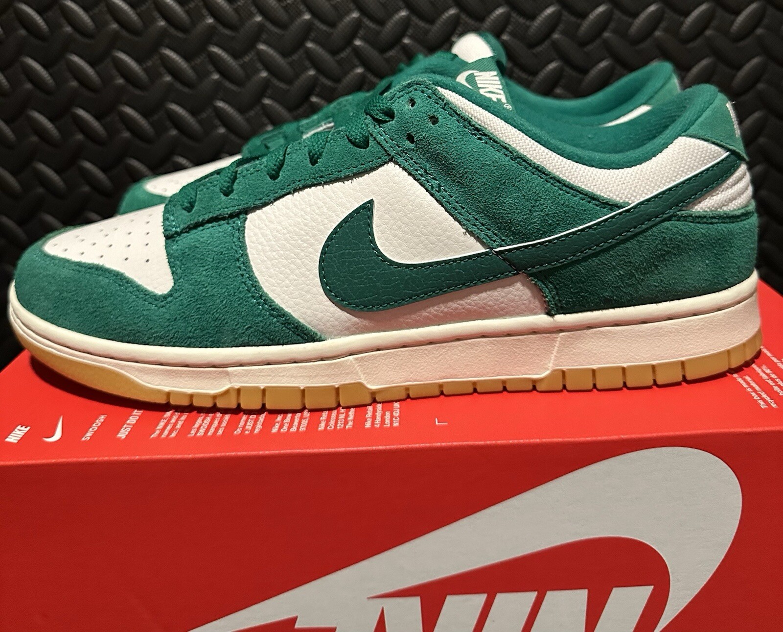 Nike Dunk Low “White Malachite Green Gum” | Size 11 | HQ1519-030 No Lid New