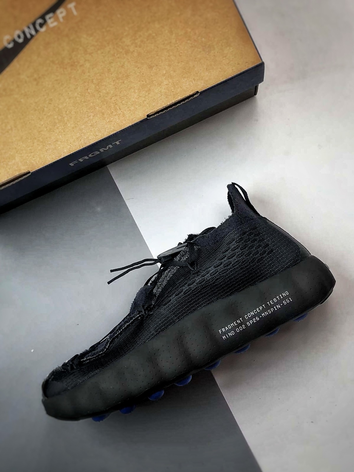 IQ8504-002 Fragment Nk Mind 002 Flyknit Black Men’s Size 4-13