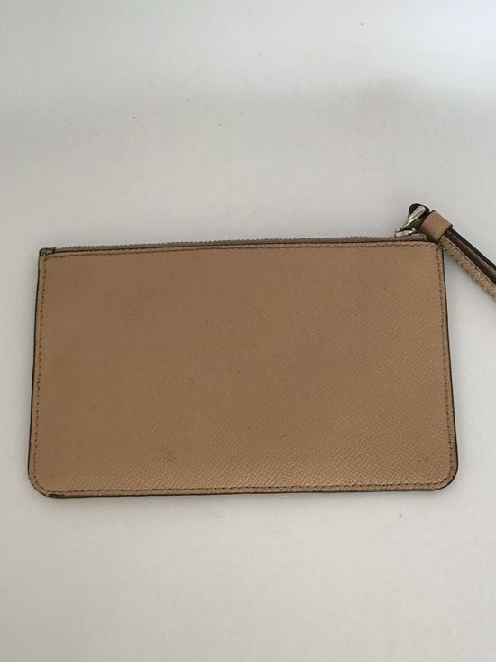 Coach F38641 Star Glitter Gold Metallic Leather Wristlet Wallet