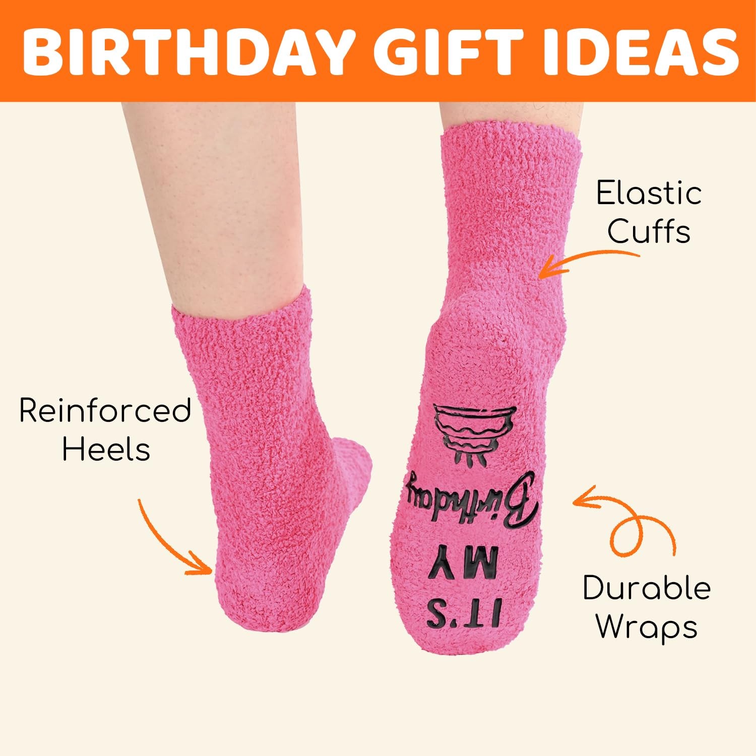 HAPPYPOP Birthday Gifts Ideas for Women – Medium, Soft Dark Pink