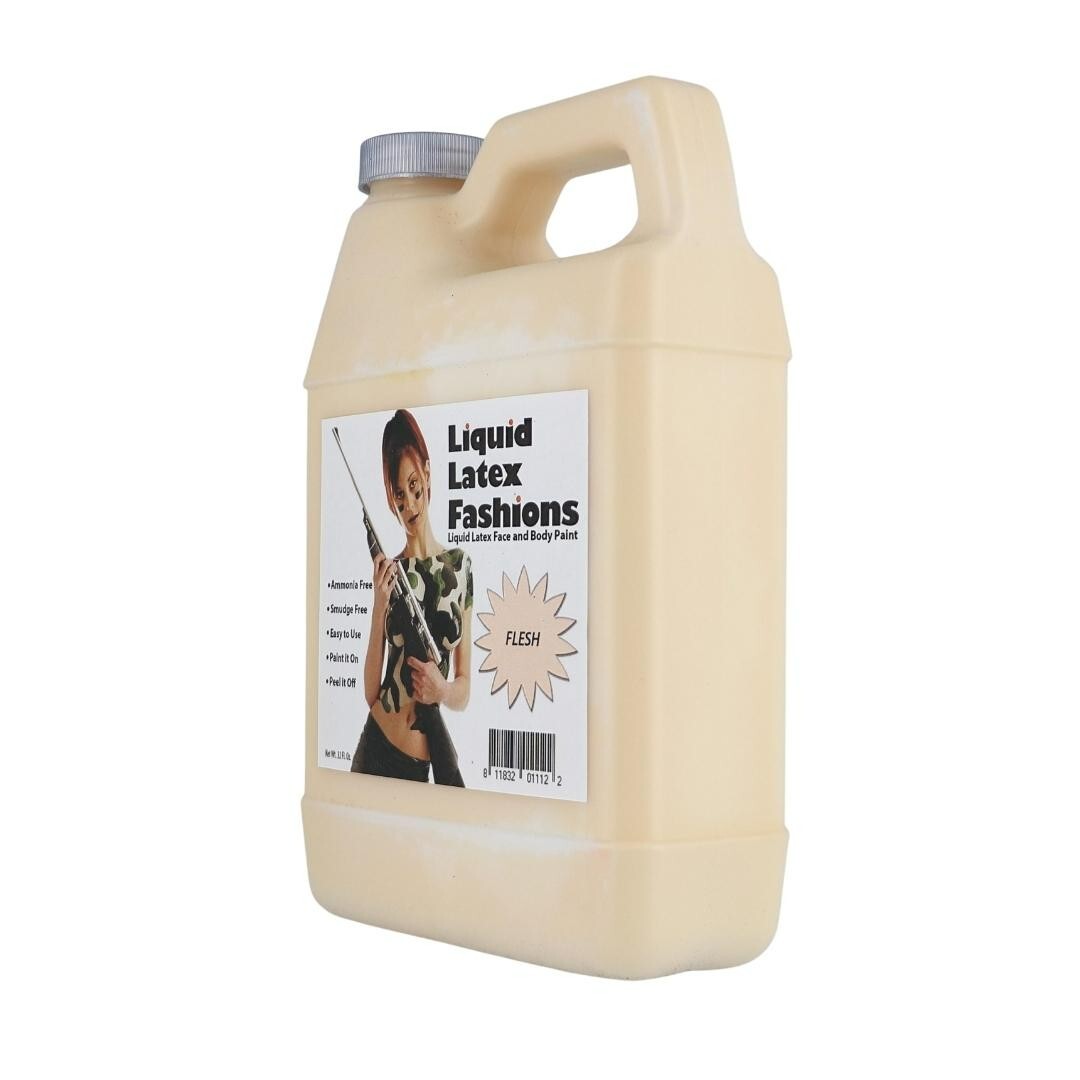 Flesh 32 Fl Oz – Liquid Latex Face and Body Paint, Make Scars and More!