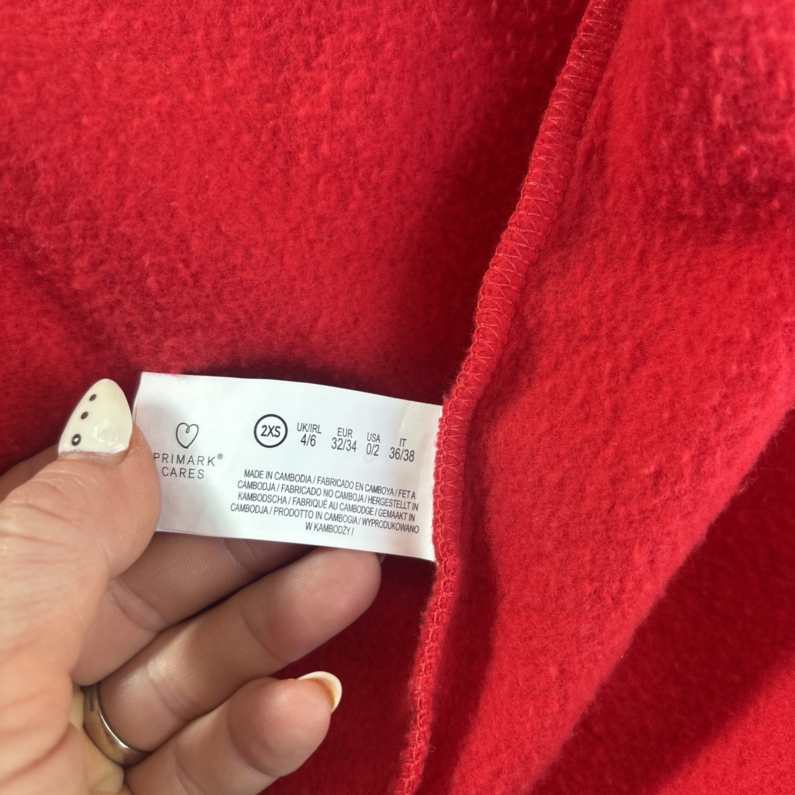 NBA Chicago Bulls Cropped Red full zip hoodie Size 2XS