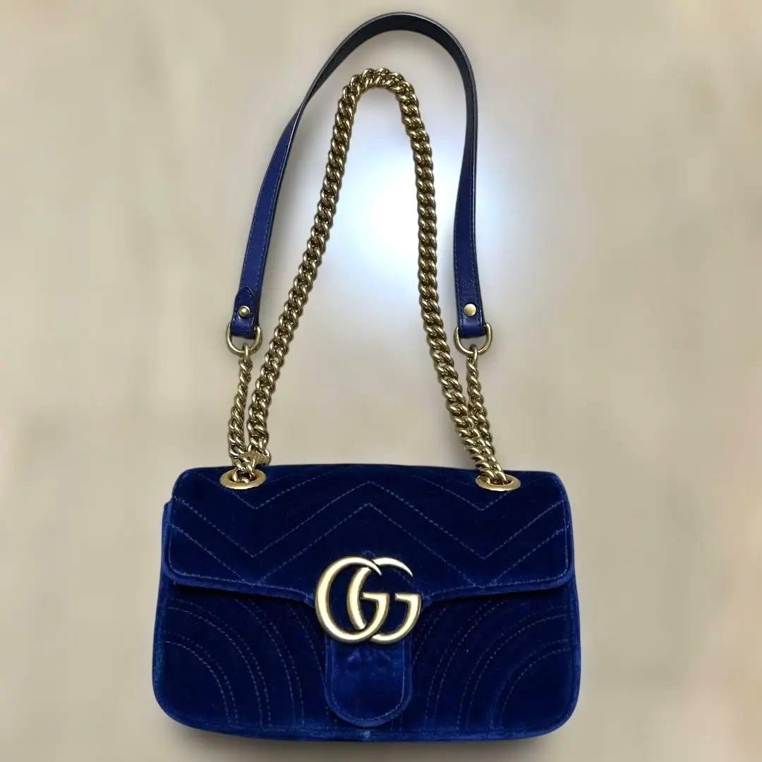 GUCCI GG Marmont Velvet Gift Present 0611b