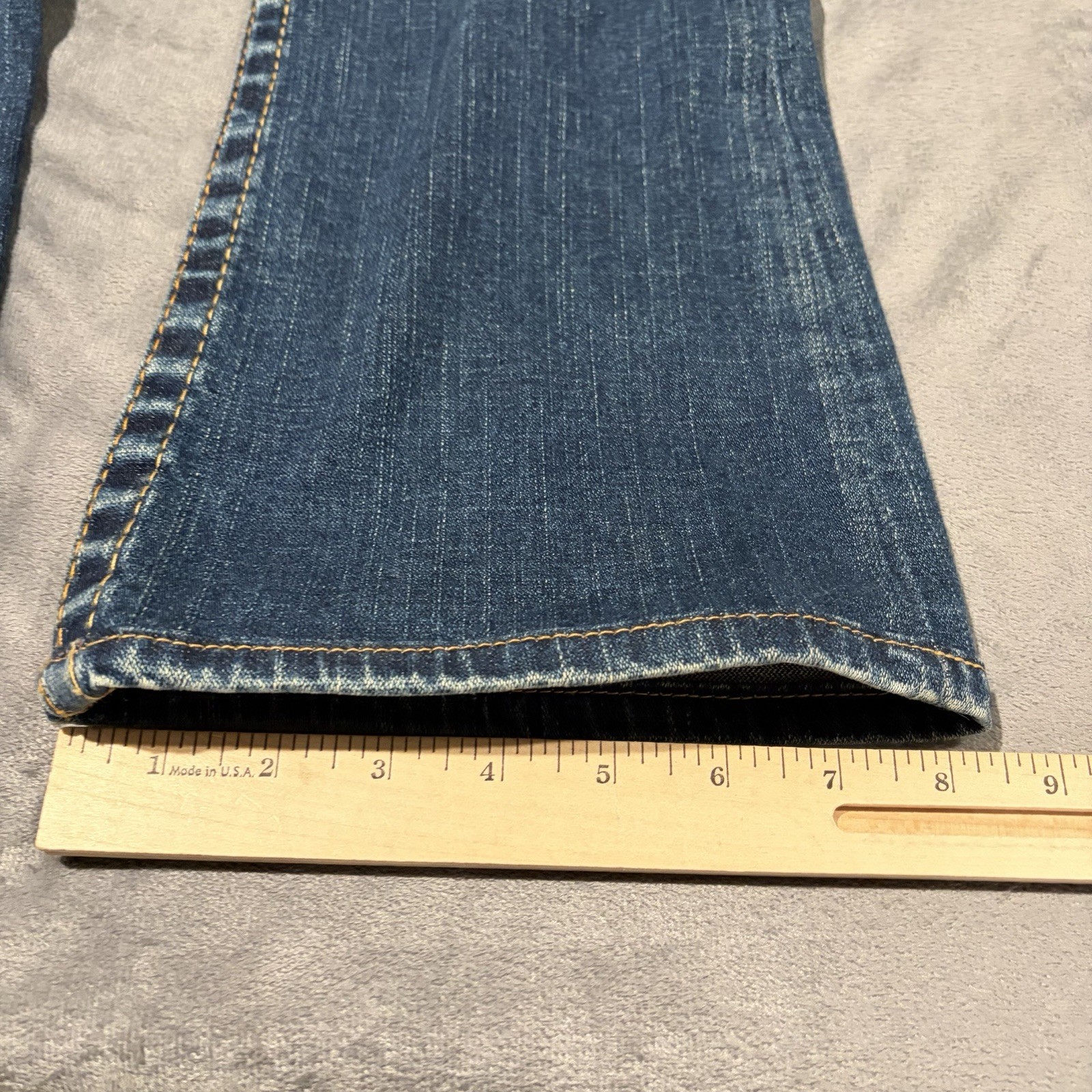 True Religion Jeans Girls 14 Billy Bootcut Flap Pocket Designer Denim Y2K